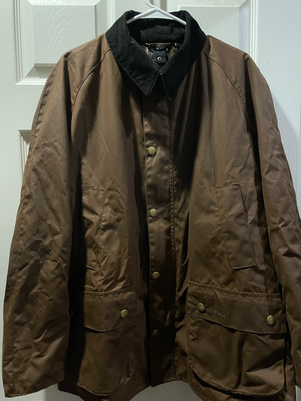 Barbour Ashby Waxed Jacket - Picture 2 of 7